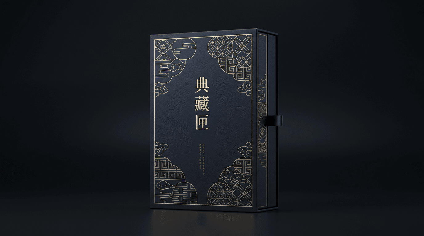 典藏匣盲盒包装示意